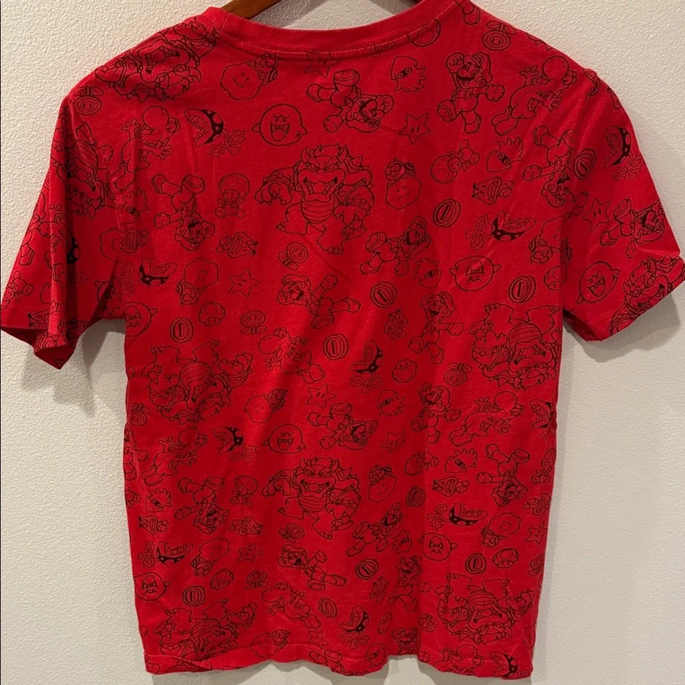 Old Navy Red Super Mario Kids Tee